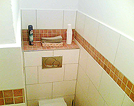 Modernisierung Gäste-WC in Arztpraxis - C-Bau DINO Capriglione Neckargemünd